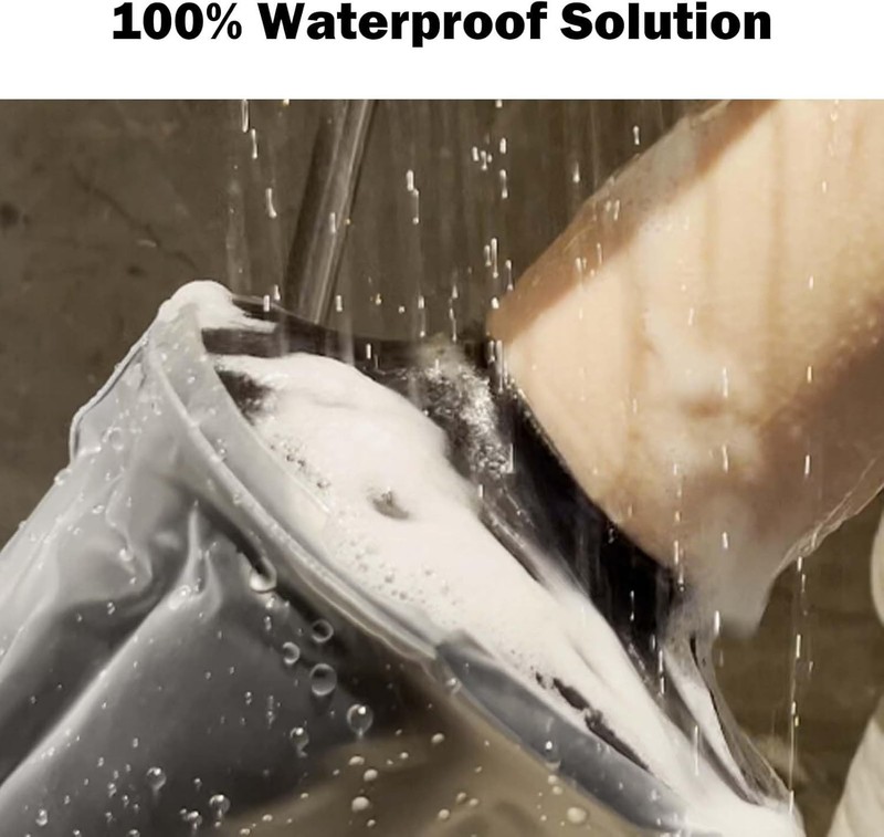 Gentle Silicone Cast Protector – 100% Waterproof Arm Cover for Adults gallery