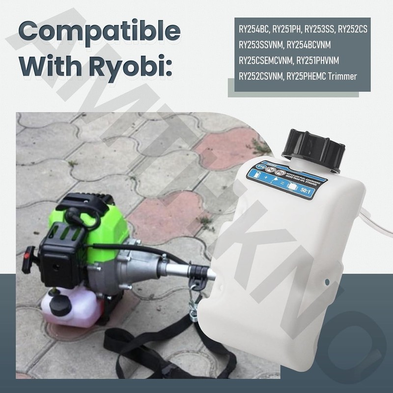 Replacement Fuel Tank Assembly for Ryobi RY254BC, RY251PH & More - Quality Parts gallery