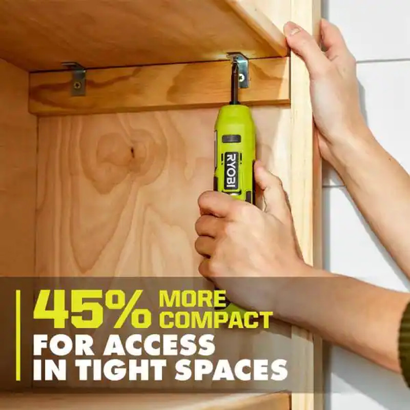 New Electric Screwdriver 4V 1/4in Compact Battery USB Charger Bits Lightweight gallery