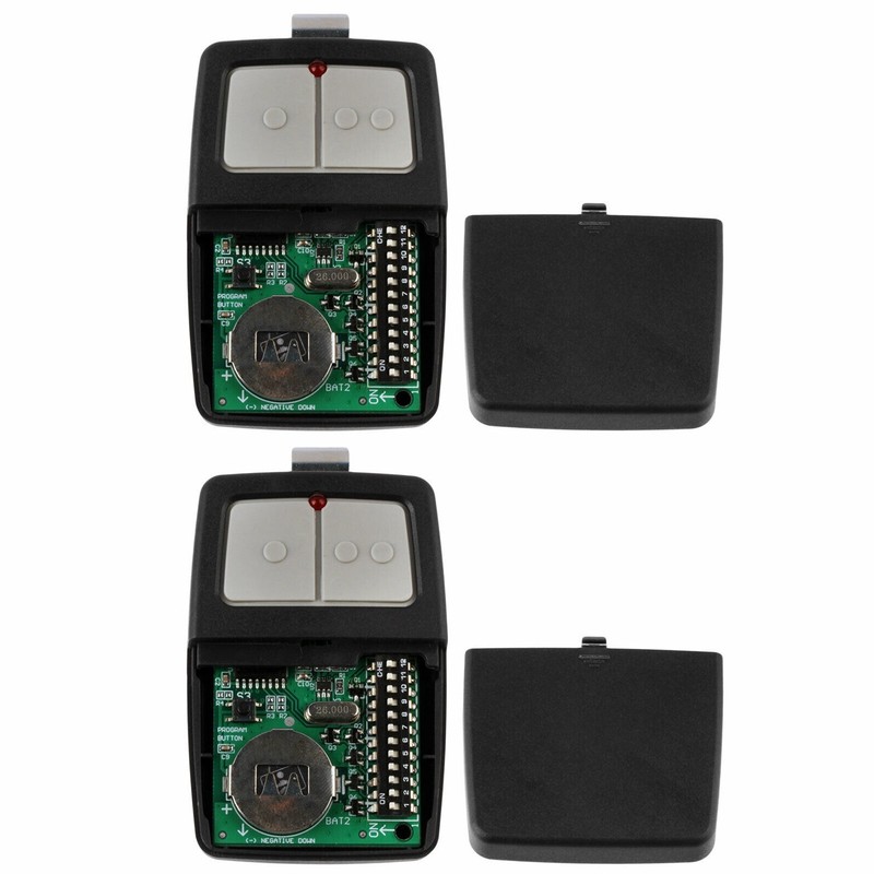 2 For Universal Clicker 375LM 375UT KLIK1U Garage Gate Door Opener Remote Dip gallery