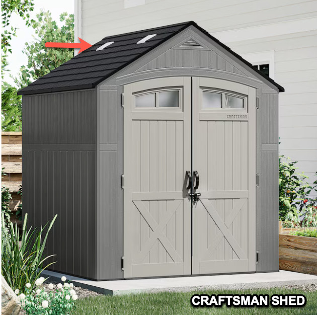 Suncast Shed Skylight Replacement Accessories gallery