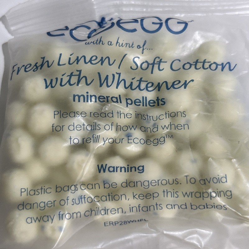 Ecoegg Laundry Egg Refill Mineral Pellets & Tourmaline Beads Fresh Linen gallery