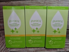 6x Puracy Plant Based Surface Cleaner Concentrated Refill Packets