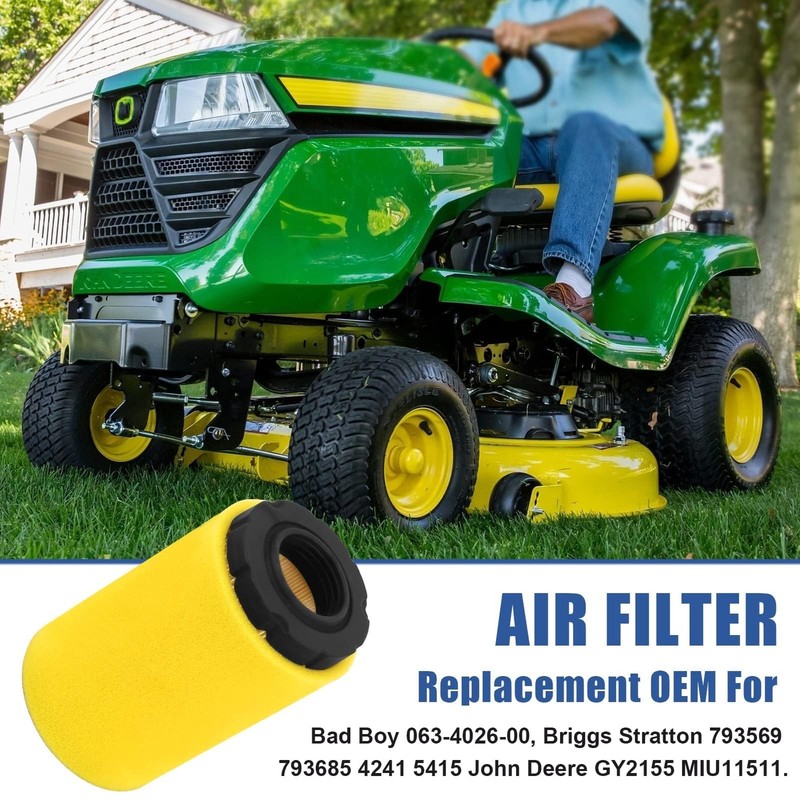 Air Filter for B&S John Deere E110 LA125 Husqvarna 591334 18~21HP gallery