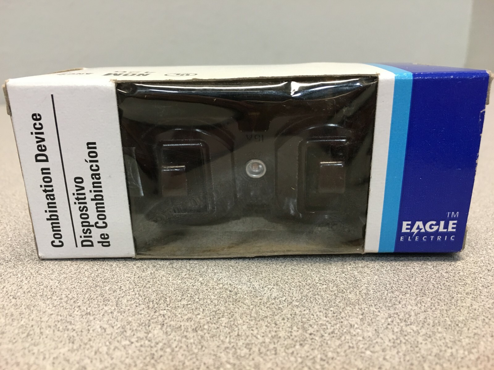 Eagle Electric 275B-Box 15 amps Single Pole Combination or 3-Way Switch Brown gallery