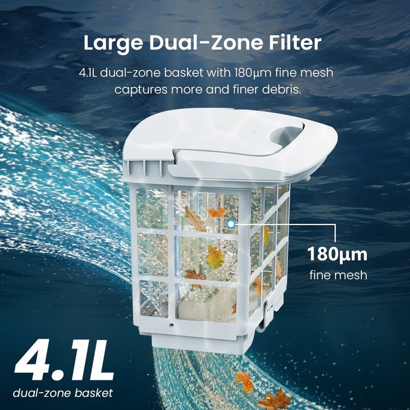 Poolmate Hydro 4 SE Corded Robotic Pool Cleaner Automatic Pool Vacuum gallery