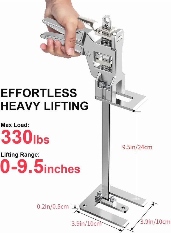 Labor Saving Arm Jack Two Pack Stainless Steel Lifting Tools 330 lbs Height 9.5 gallery
