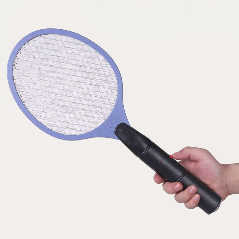 Bug Zapper Racket Fly Swatter Mosquito Bat Wasp Electric Insect Pest Killer Trap gallery