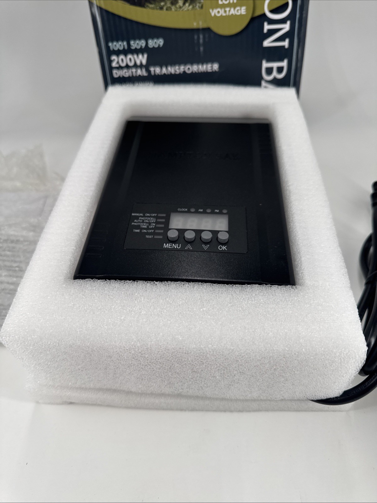 HAMPTON BAY 200W Low Voltage Digital Transformer BLACK Finish (1001 509 809) gallery
