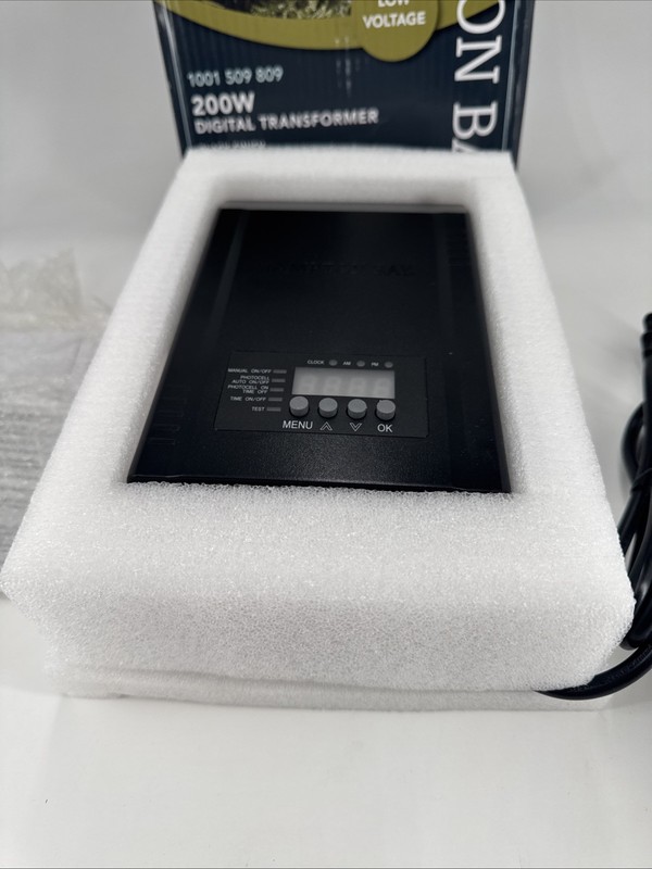 HAMPTON BAY 200W Low Voltage Digital Transformer BLACK Finish (1001 509 809) gallery