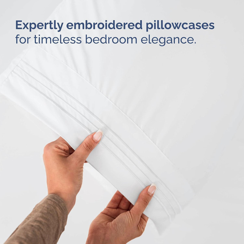 Split California King Bed Sheet Set - 5 Piece Split Cal King Size Sheets - Ultra gallery
