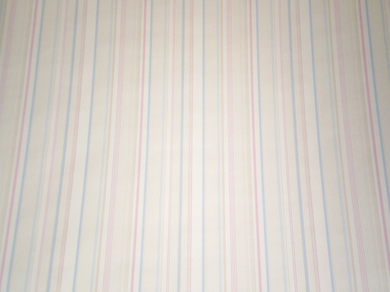 Classic Thin Pink, White, Blue, & Beige Stripes on Off White by York PH9019 gallery