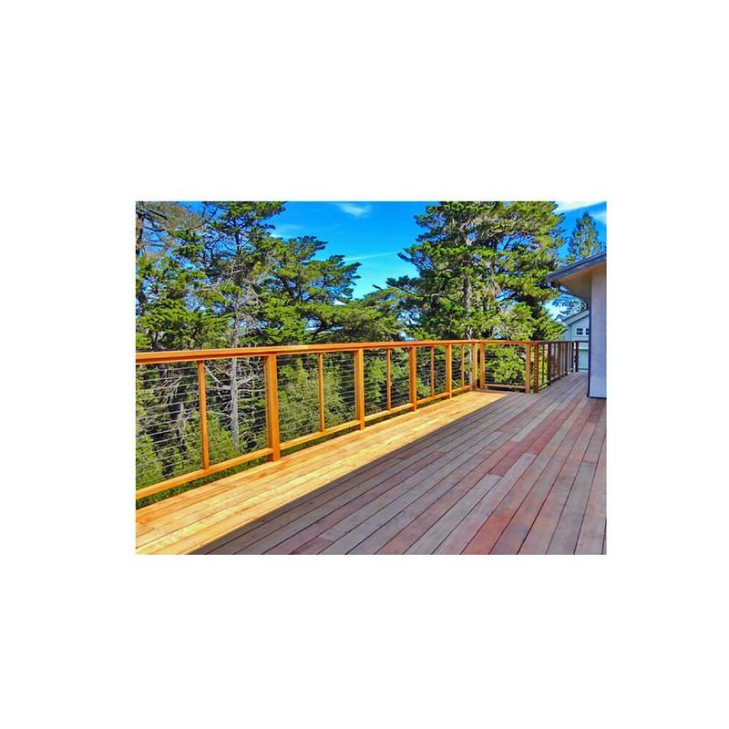 15ft 1/8" Cable Railing Kit,Stainless Steel 316 for Stair Deck Cable Rail System gallery
