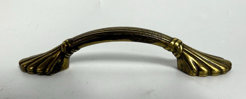 Amerock 1333 Elegance Brass Cabinet Pull Handle Pat Pending-Lot of 5 No Screws gallery