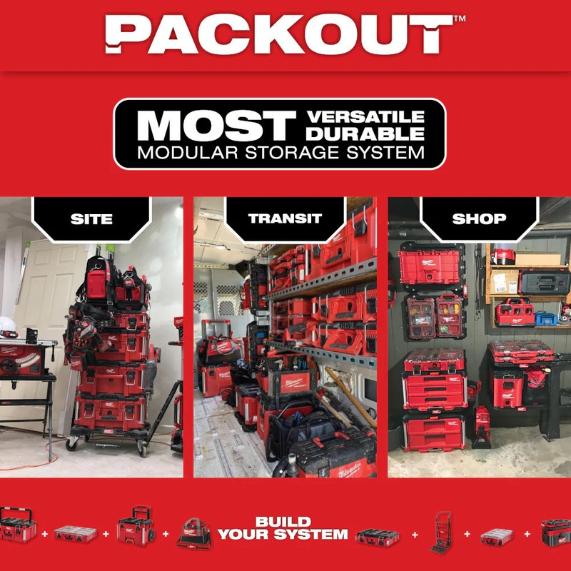 Milwaukee 48-22-8488 PACKOUT Customizable Impact Resistant Durable Work Top gallery