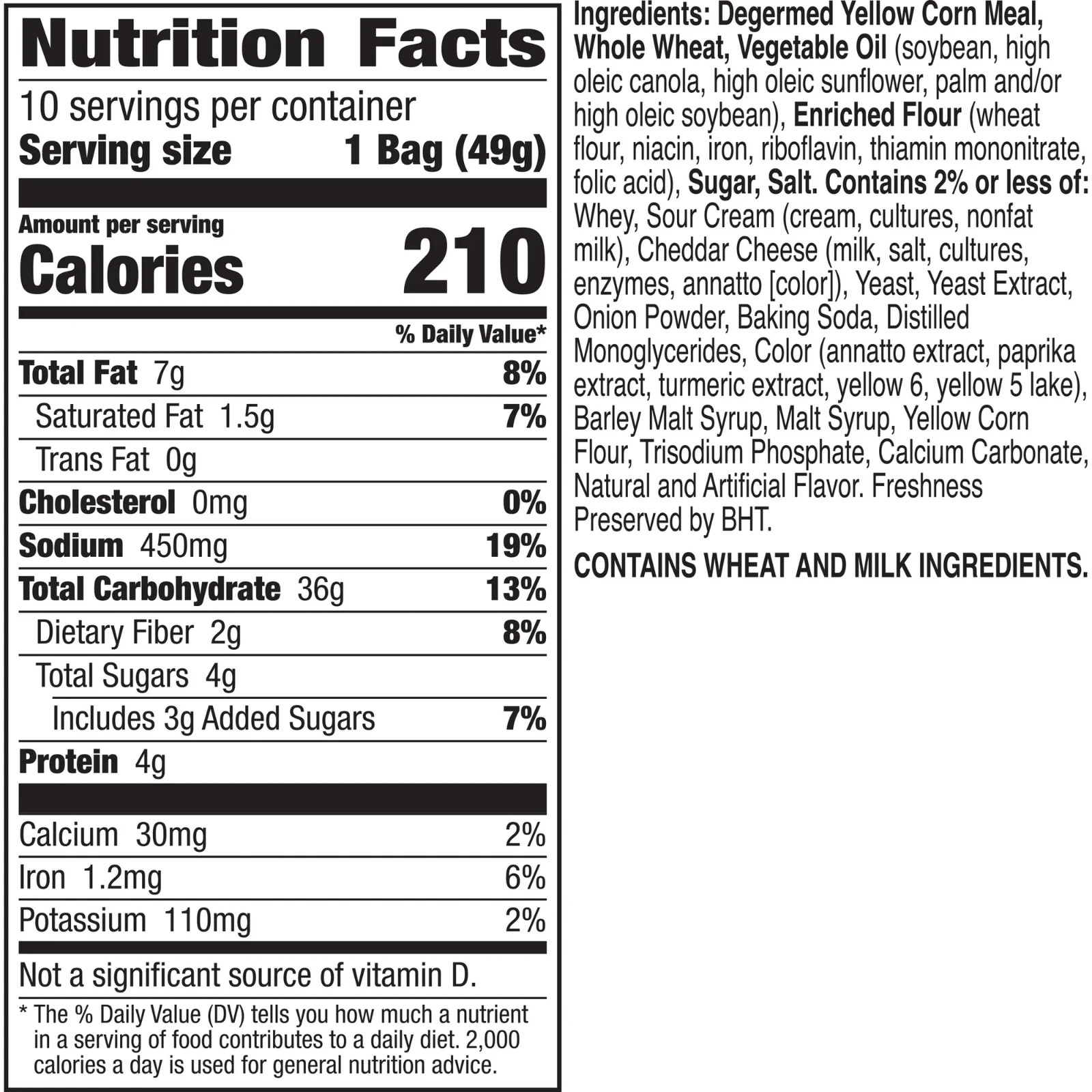 Chex Mix Cheddar Snack Mix, Single Serve Snack Bags, Multipack, 10 Count, 17.5 o gallery