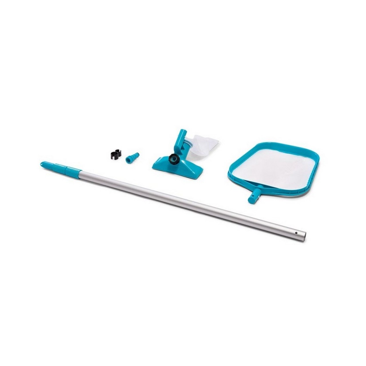 INTEX Pool Cleaning Set With Alu-Teleskopstange 94 1/8in Pool Accessories 28002 gallery