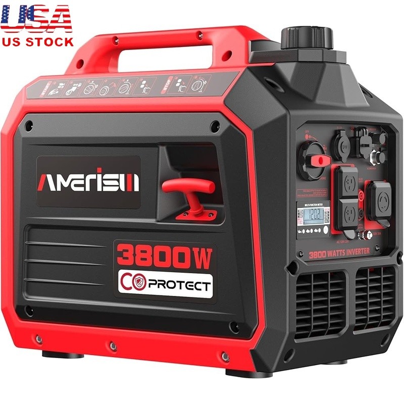 3800W Portable Inverter Generator Quiet 4-Stroke Power Home RV Camping New gallery