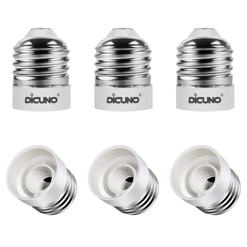 E26 to E12 Socket Adapter, Medium E26 to Candelabra E12 Base Bulb Converter, ... gallery