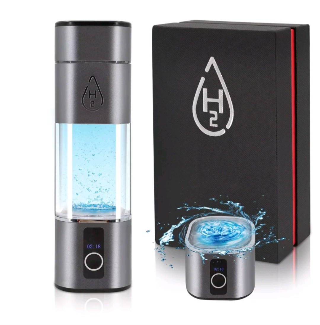 Hydrogen Water Bottle Generator 280ml Portable for Travel gallery