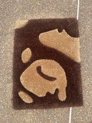 BAPE Bathing Ape Custom Hand Made Tufted Rug Thick High Pile Carpet Area 3×2’