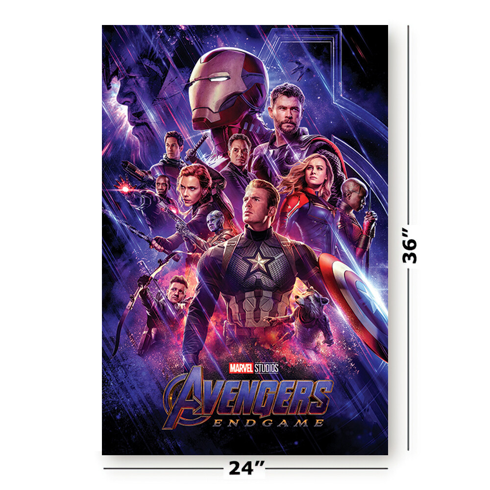 Avengers: Endgame - Movie Poster / Print (Regular Style) (Size: 24" X 36") gallery