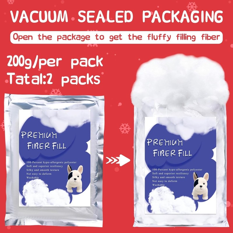 Polyester Fiber Clouds for Ceiling Decor - 400g Fake Snow & Fill gallery