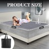 Waterproof Dark Light Gray Bed Blanket 40x60in Storage Bag Flannel 3 Layer gallery