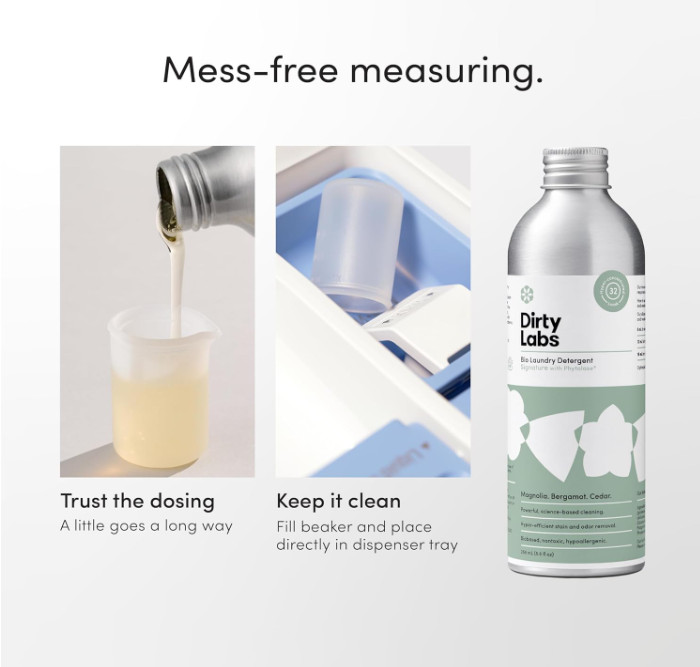 Dirty Labs | Signature Scent Laundry Detergent | 32 Loads (8.6 fl oz) gallery