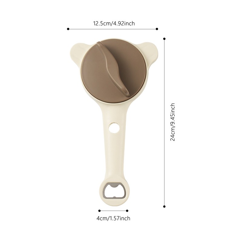 Multi-Functional Jar & Bottle Opener, 4-in-1 Jar Opener with Ergonomic Handle gallery