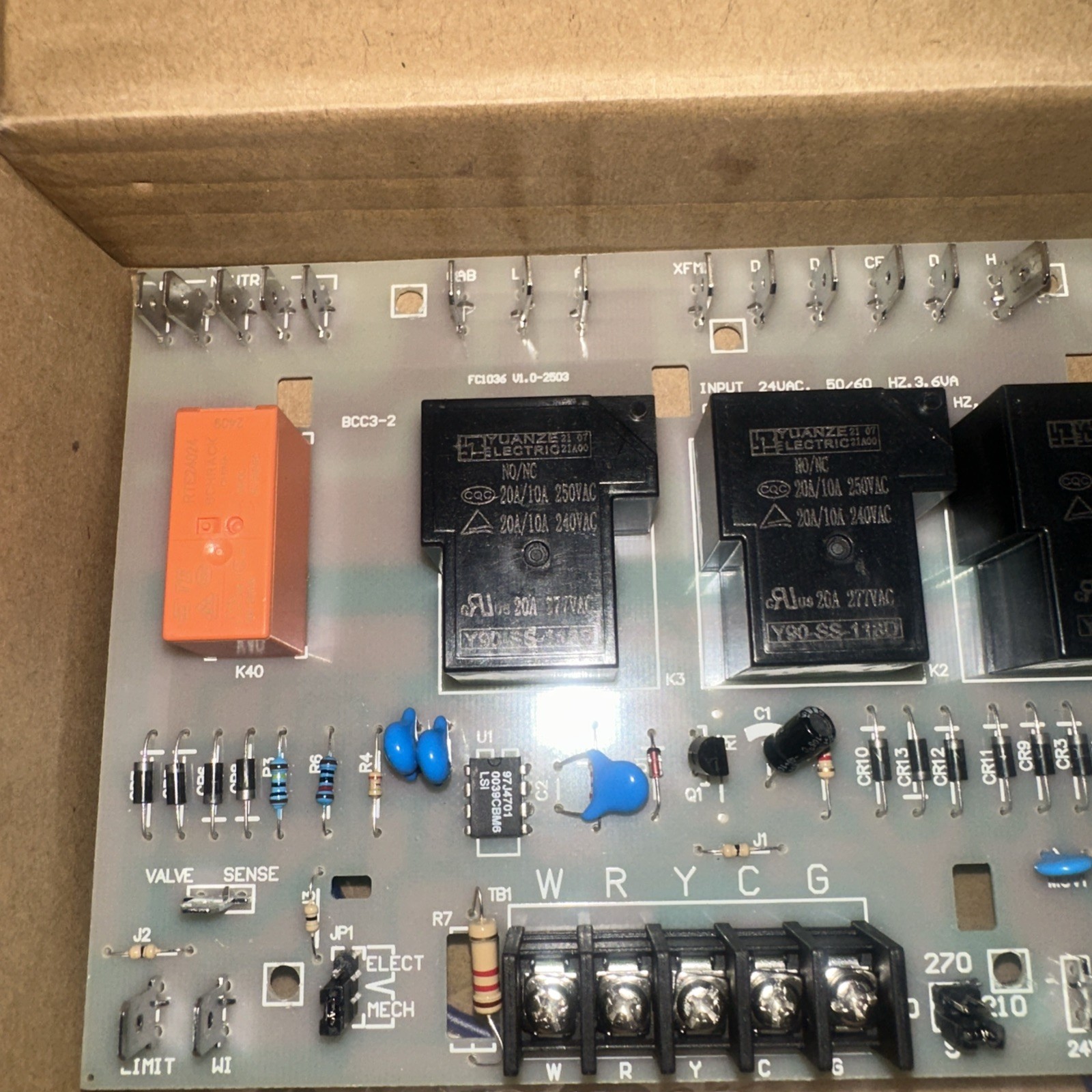 LENNOX BCC3 Blower Control Board Kit 48K98 LB-90089A for G17/G20/G23/G26 Series gallery