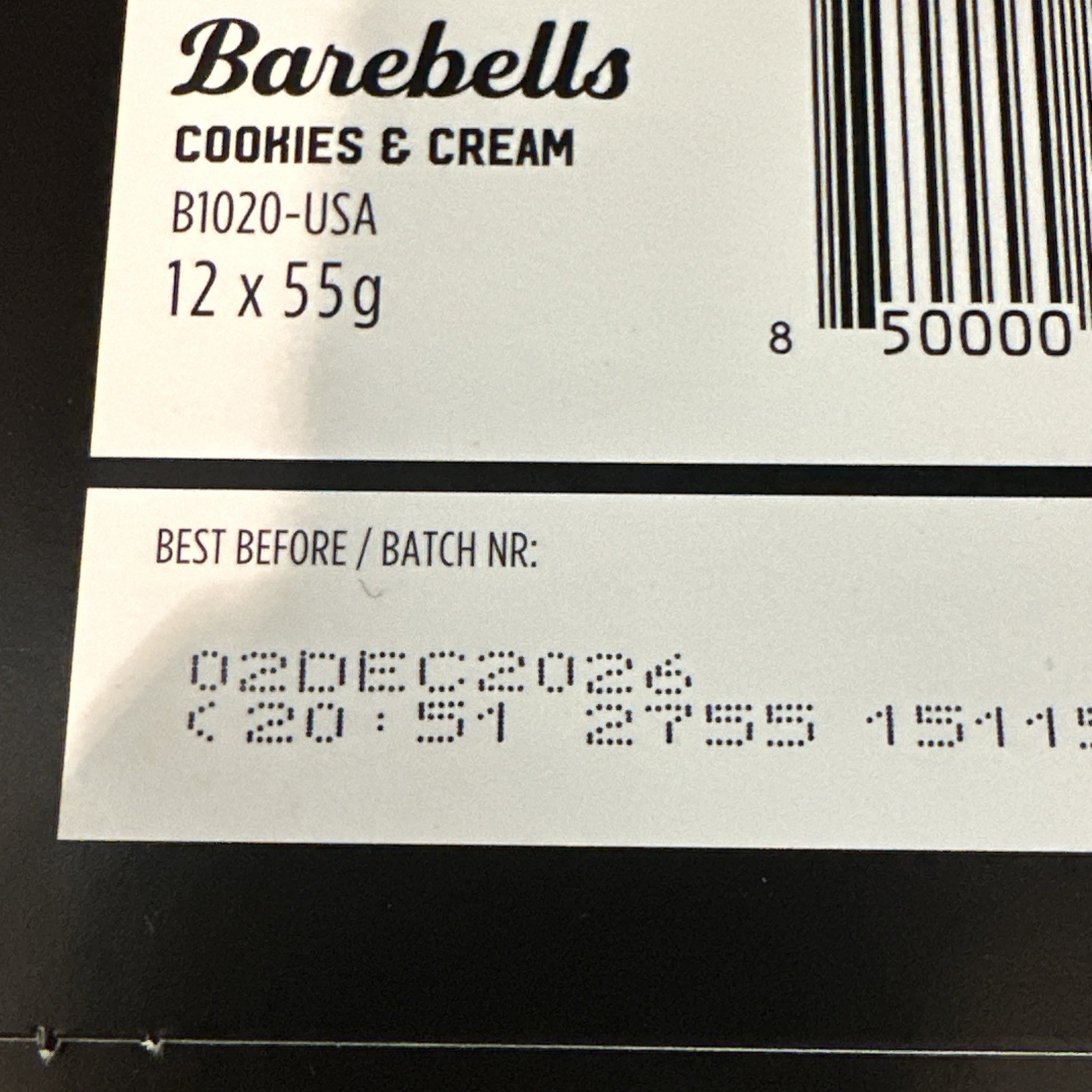 Barebells Cookies & Cream 1.94 Oz Each (Pack of 36) 12/2026 *NO BOX* HUGE LOT gallery