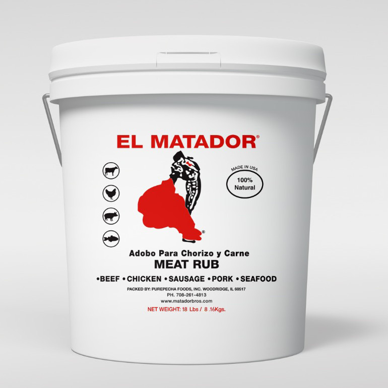 El Matador Adobos Paste Marinade Concentrate Carne-Food Service 18 lbs. gallery