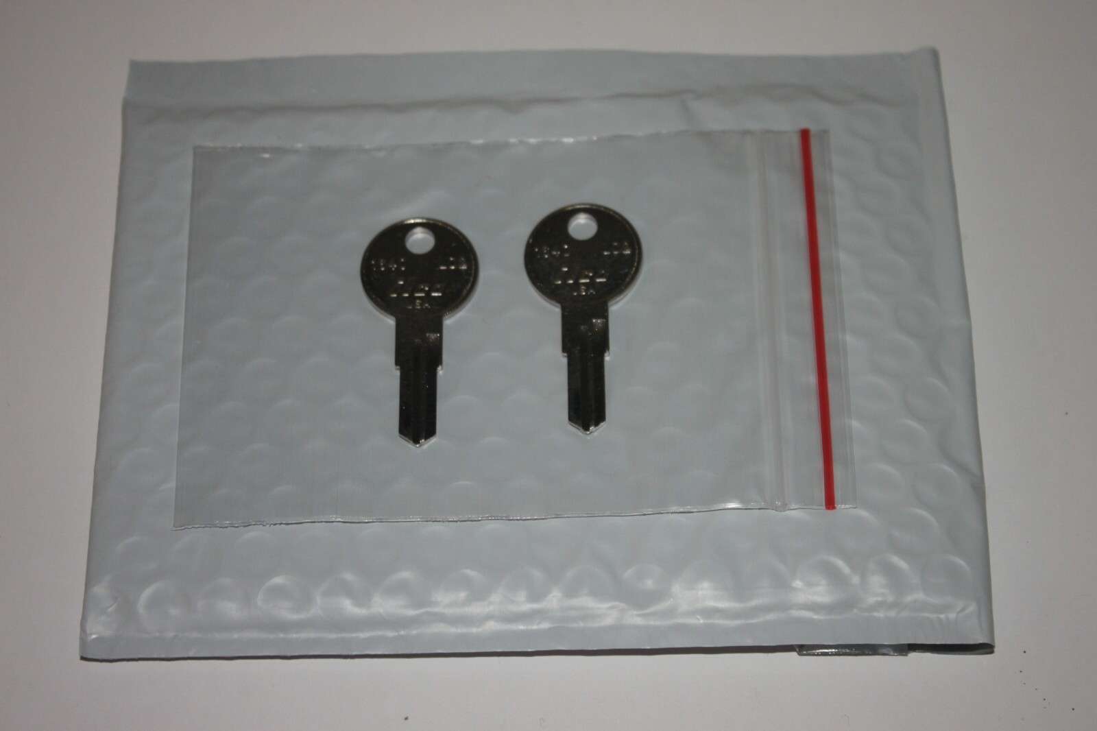 Two keys A01-A23 Key for Home Depot Husky Tool Box Tool Cabinet Code Cut TOOLBOX gallery