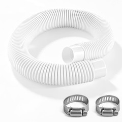 1.5″ x 2′ Plastic Return Suction Pool Hose, Fits for Summer Waves SFX1000 SFX…