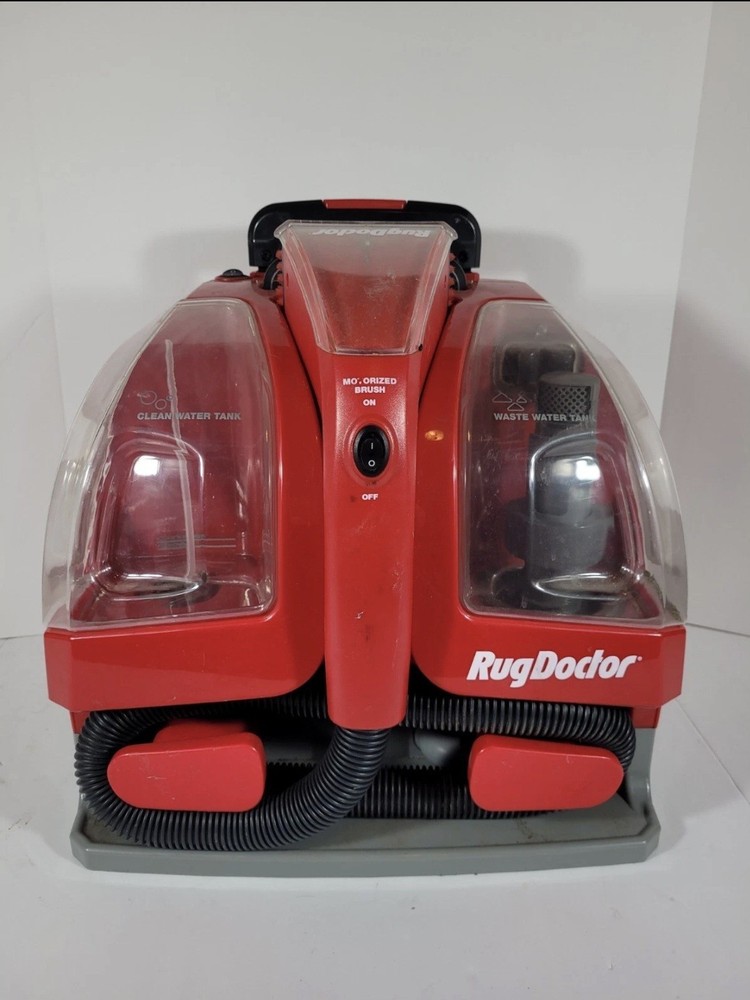 Rug Doctor Compact Portable Spot Carpet cleaner, Chorded, Pet / Stain Remover
