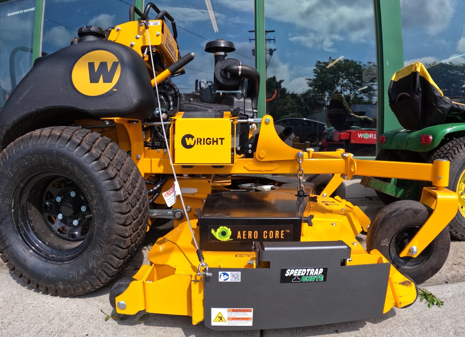 Speedtrap® Chute Blocker Wright™ Stander® ZK 52"/61"/72" Mowers 2min install! gallery