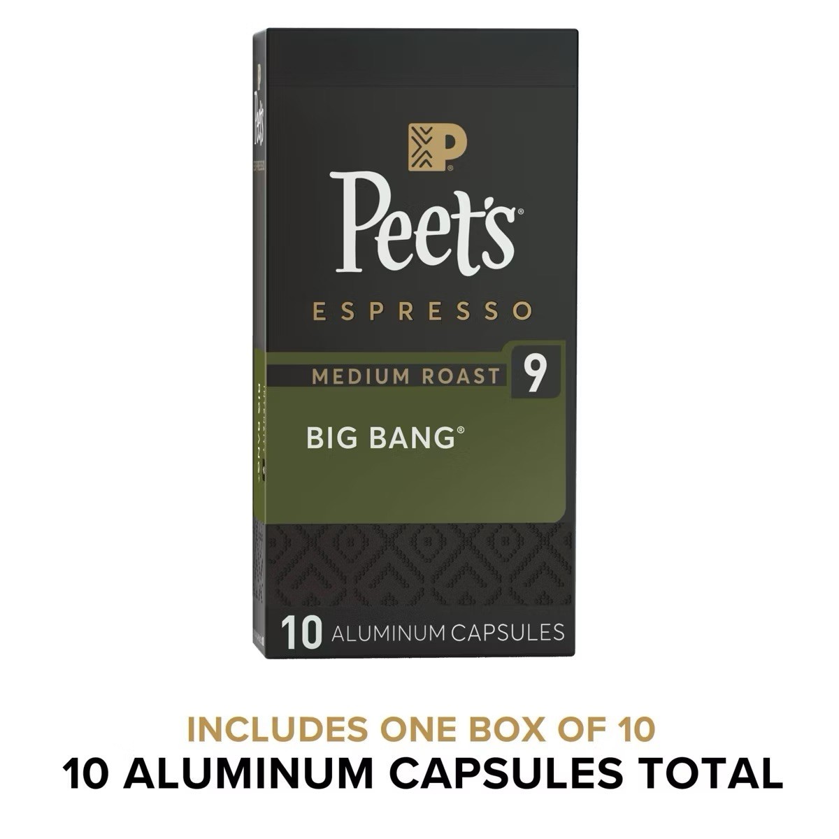 (BULK) 5x PACKS (50 CAPSULES TOTAL - Peet’s Big Bang Espresso Capsules Nespresso gallery