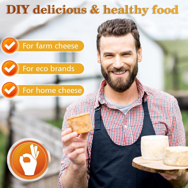 Kit Para Hacer Queso Molde Para Queso 2L Con Prensa Seguidora Cheesemakin gallery