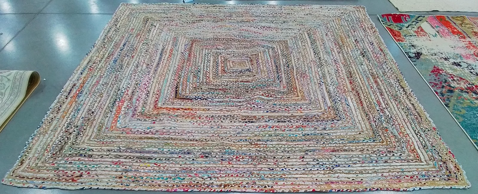 BEIGE / MULTI 9'-0" x 9'-0" Flaw in Rug, Reduced Price 1172781836 CAP202B-9SQ gallery