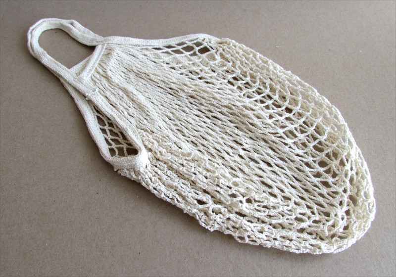 Net Bag Macrame Eco friendly Reusable Net bag Fishnet Macrame bag REUSABLE BAG gallery
