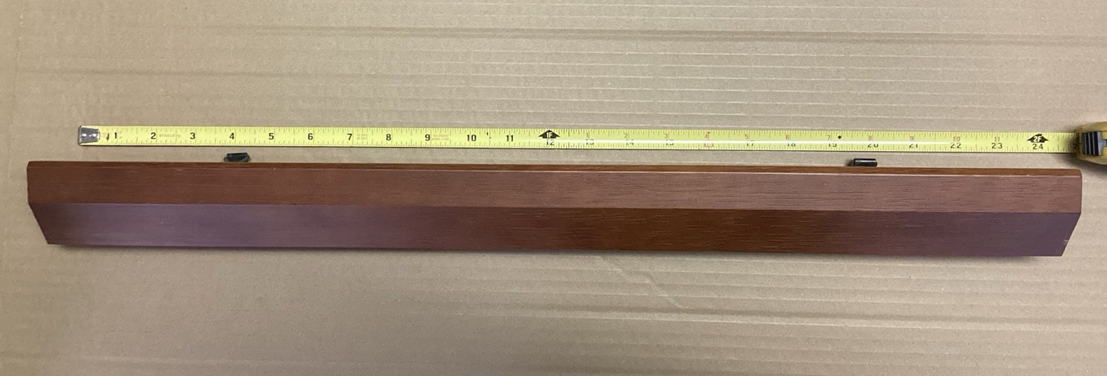 24” Floating Wall Shelf Picture Photo Ledge Display Solid Wood Hanging Shelves gallery