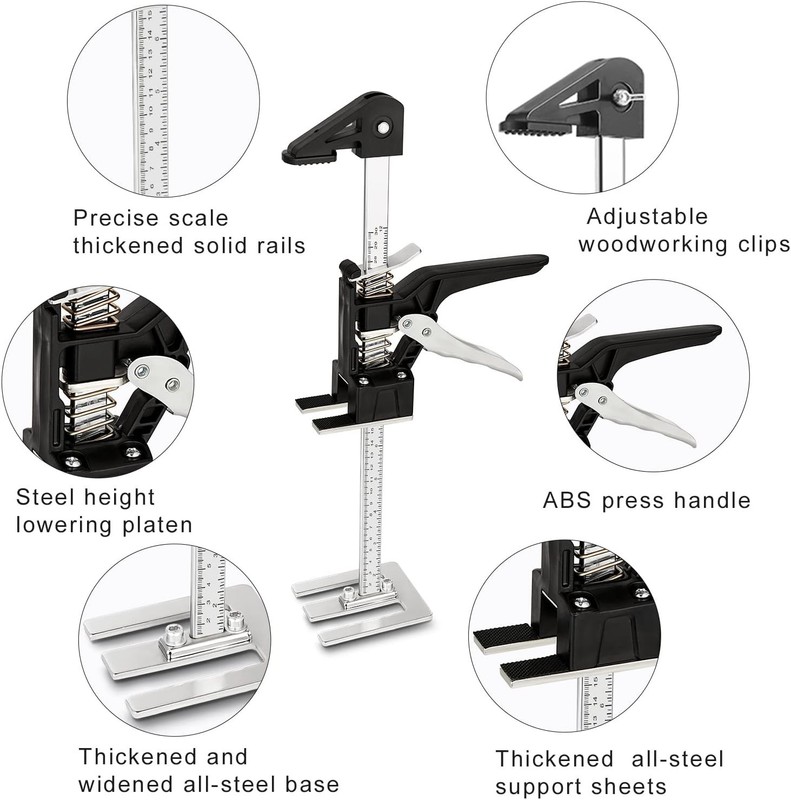 Labor Saving Arm Jack 2 Pack - 15.5 Inch Stainless Steel Furniture Lift Tool gallery