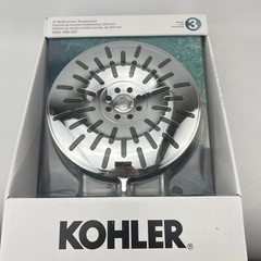 8″ Showerhead Fixed Multifunction in Chrome Kohler Bellerose R24164-G-CP NEW