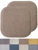 Alexis Memory Foam No Slip Back 16 x 16 Chair Pad Cushion 2, 4, 6 or 12 Pack gallery