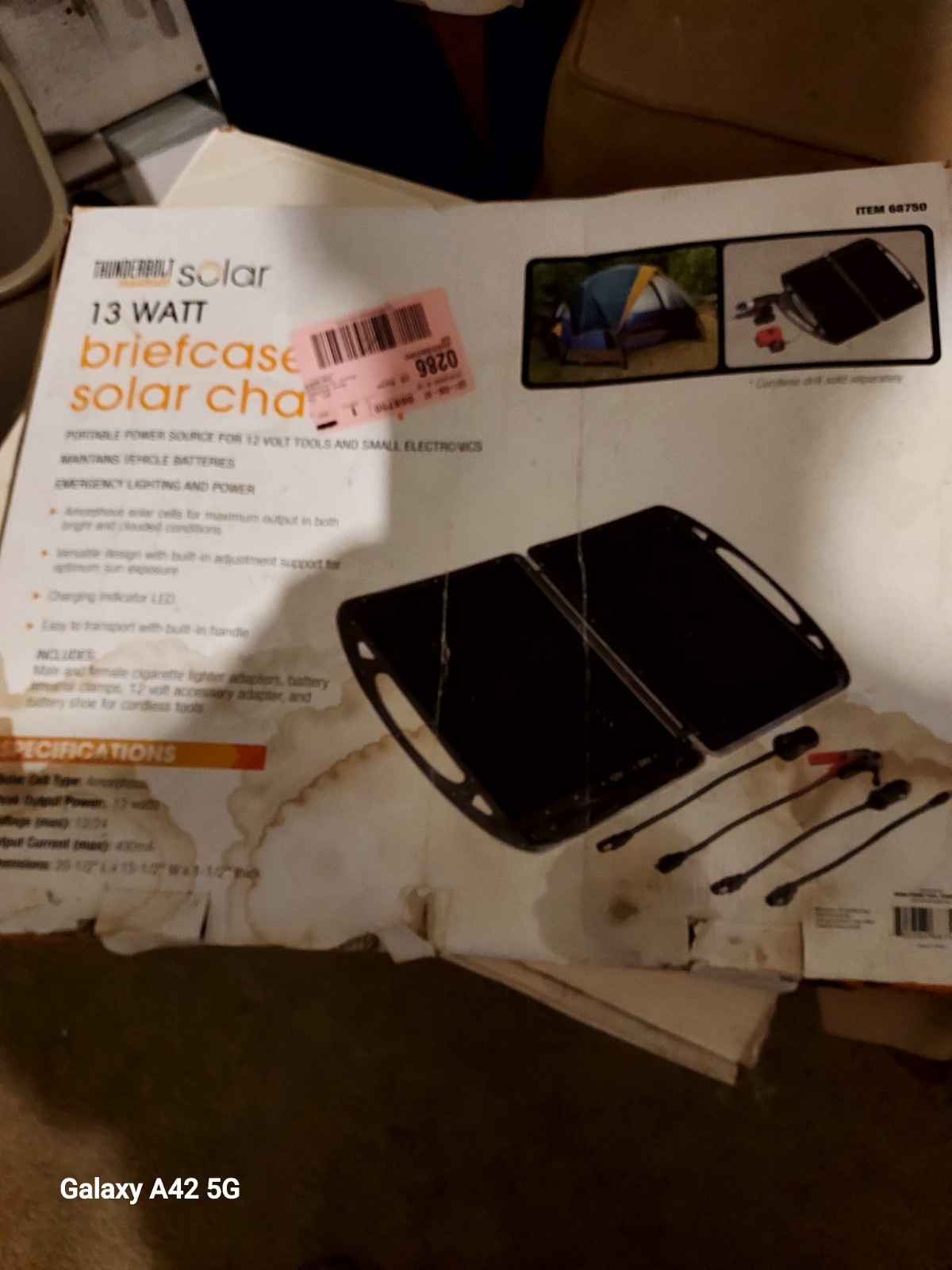 13 watt Solar Charger Briefcase gallery