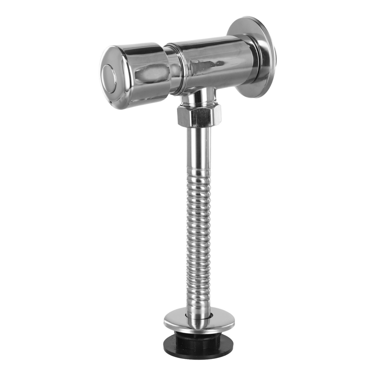 1x Urinal Toilet Flush Valve Button Type Manual Delay Automatic Shutoff New gallery