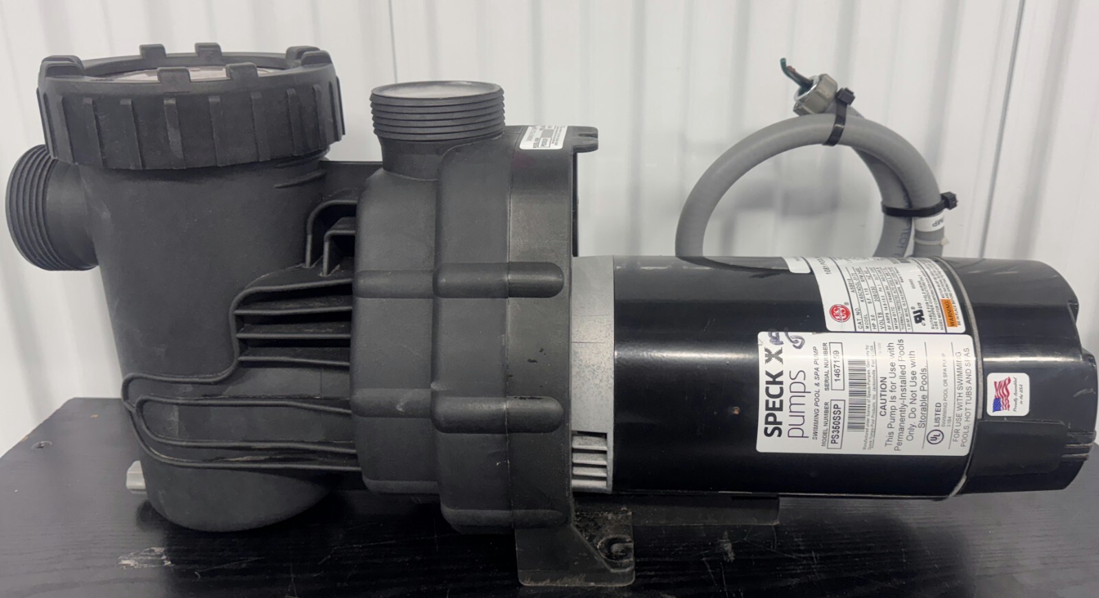 Speck Swimming Pool & Spa Pump Model PS350SSP, 3HP, 1PH, 208/230V, ASB818 gallery