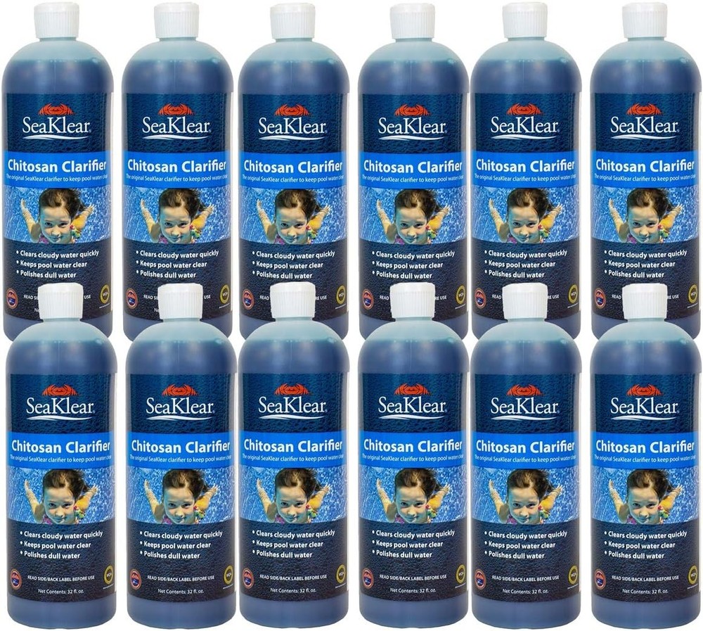 SeaKlear Chitosan Clarifier for Pools 32oz (pack of 12)