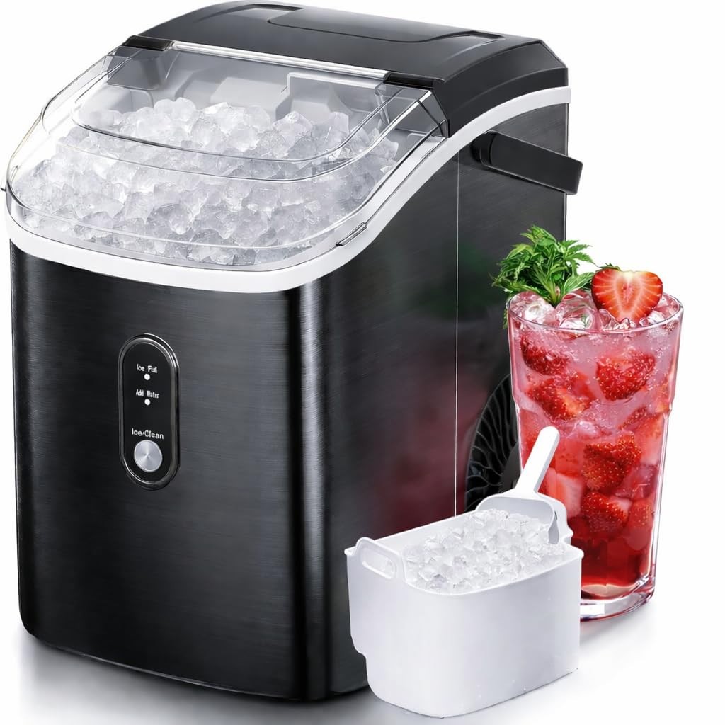 Antarctic Star Nugget Ice Maker Countertop 34 lbs Day gallery